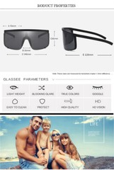 Cycling Sports Goggles OVERSIZED Men’s Women Outdoor Windproof Shield Sunglasses