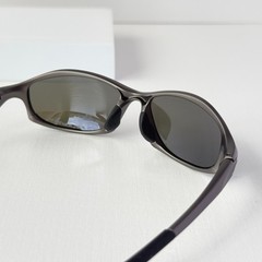 Oakley Hatchet X-Metal Sunglasses Purple Polarized Lens Vintage Y2K