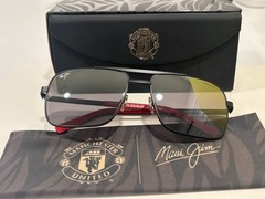 Maui Jim Sunglasses Collab Manchester United Compass MJ714-38UTD Brand New ***