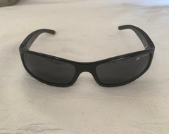 Vintage Bolle Wrap Sunglasses Black Polarized Subduo 10301 Italy