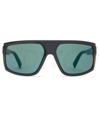 VonZipper Quazzi Sunglasses Olive Trans Gloss/Grn Blu Chrm AZYEY00126-XGGB