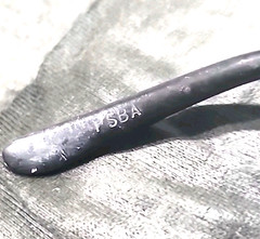 Ray Ban B&L PSBA Vintage Small Black Metal Gray Oval Sunglasses Read