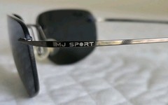 RARE Maui Jim MJ-SPORT MJ-502-02 PURE TITANIUM Frames/Rimless Lenses
