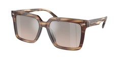 MICHAEL KORS MK2217U 39776I Abruzzo Brown Horn Brn Black 55 mm Men’s Sunglasses