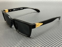 VERSACE VE4490U GB1 87 Black Grey Men’s 55 mm Sunglasses