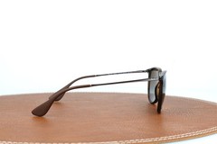 Ray-ban Erika Havana Round Polarized Small Scratch On Lens Sunglasses 54-18-145