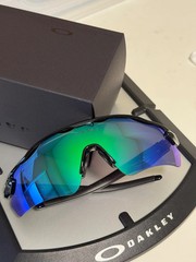 Oakley Radar EV Path OO9208 Polished Black Frame Green Lens / PRIZM IN BOX