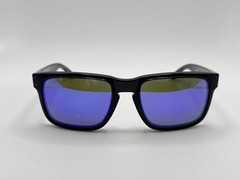 Oakley Holbrook OO9102-67 Black Ink/Purple Icons Sunglasses 55-18mm