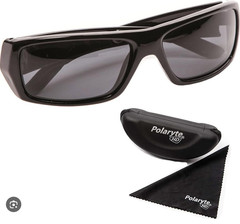 Polaryte High Definition Sunglasses Polarized with 100% UV Protection BLACK