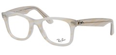 RAY-BAN WAYFARER RB 4340V 8382 PHOTO BLUE STRIPE SUNGLASSES 50MM