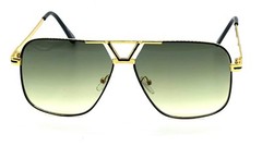 Men Sunglasses Retro Olive Green Lens Classic Designer Eye Glasses