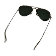 Ray-Ban Aviator Gold Green Lens New w/ Case Box Receipt