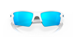 NEW* Oakley FLAK 2.0 XL WHITE Polished w PRIZM Sapphire Sunglass OO9188-94