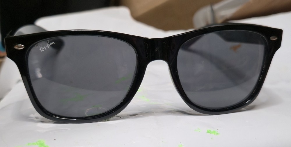 Ray-Ban Sunglasses, Wayfarer RB 2140 901 3N Black, 50-22-150, Plastic, Italy