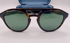 Gucci GG0689S Sunglasses Tortoise Green Lens 53-23-145 w/ Gucci Case Italy