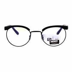 Nerd Eyewear Clear Lens Fashion Glasses Round Oval Frame Eyeglasses