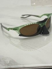 Oakley PLANTARIS Sunglasses OO9437-0363 Matte Transparent Fern W/ PRIZM Tungsten
