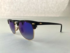 Ray Ban Clubmaster RB3016 Sunglasses 3016 Sun Glasses Aviator Unisex Frame 9907Q