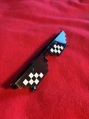Pixelated 8-Bit Thug Life Checkerboard Novelty Sunglasses Chill Guy