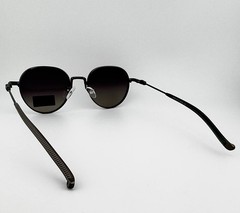 HAVVS HV68105 D Polarized Sunglasses Black Metal Round Unisex UV400 Driving