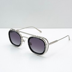 Louis Vuitton Z2213U Pilot Sunglasses Silver Frame Gray Lens Titanium