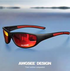 Fashion Polarized Wrap-Around Sports Sunglasses