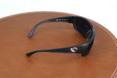 Costa Fantail Black Rectangle Polarized Sunglasses 59-14-127