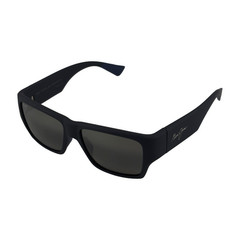 Maui Jim KA‘OLU MJ0614S Rubber Matte Blue Sunglasses 57mm 16mm 130mm XL – 003
