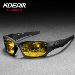KDEAM Outdoor Sports Polarized Sunglasses Men’s Mirror MTB Cycling Goggles UV400
