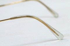 Hilton Classic Round 44mm Sunglasses Rolled Gold Frame