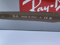 NEW Ray-Ban RB2180 6166/13 Polished Light Brown / Gradient Brown Sunglasses 49mm
