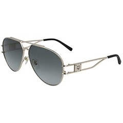 NEW MCM 136S 738 Shiny Gold Sunglasses with Green Lenses & MCM Case