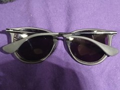 Ray-Ban Erika RB4171 622/8G 54-18 Matte Black Grey Gradient Sunglasses…
