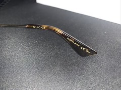 GUCCI AVIATOR Sunglasses WEB Stripe Frame GG0062 Gold/Web Design 57 mm, Italy