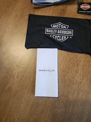 Marcolin Harley-Davidson Aviator Style Smoked Lens Sunglasse with Branded Cloth