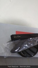 RayBan RB2168 90131 METEOR Polished Black G15 Green Sunglasses 50mm G2U