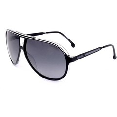 Carrera Men’s 63mm Black White Sunglasses CA1050-S-80S-9O