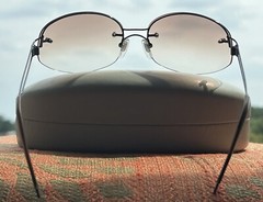 Sama – Free Blue – Grey Frame – Blush Gradient Lenses