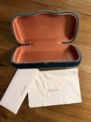 Gucci GG0900S Shield Sunglasses – Brown & Gold oversized fit