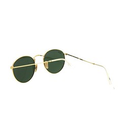 Ray-Ban RB3447 Round Metal 50mm Unisex Sunglasses R2674 – Gold/Green