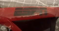 ESPN Sun Glasses Red Arms Brand New In Bag UV Protection