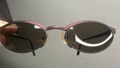 Replay Sunglasses Small Black R107S 830 135mm Metal Italy Made 51 19