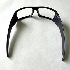 Oakley Gascan Matte Black Blue Ear Stems Replacement Frame Only Authentic OO9014