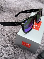 New Ray-Ban Wayfarer Black Matte RB2140 Sunglasses