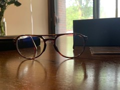 PERSOL PO3235S 24 BL Havana Pilot Unisex 55 mm Sunglasses Clear Blue Light Lens