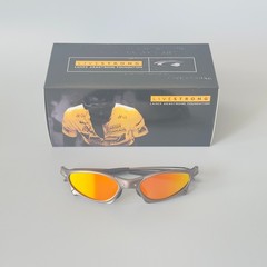 Oakley Penny & Juliet X-Mental Sunglasses Gray Frame/Ruby Lens