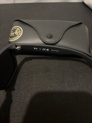 Ray Ban Justin Classic RB4165 54-16-145 Black Frame Black Polarized Sunglasses