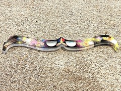 18 Pair Of 3D Fireworks Glasses Papers frame Rainbow Prism Diffraction