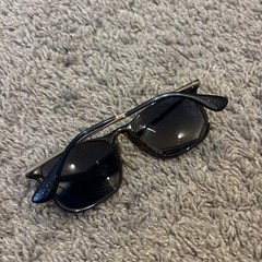 Ray Ban ITALY CHRIS RB4187 6390/80 54-18-145 TORTOISE GOLD SUNGLASSES AS IS