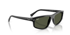 Ray-Ban RB2225 Polished Black/Green 59 mm Sunglasses RB2225 901/31 59-18